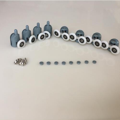 OD:25mm 8pcs hower room accessories bathroom accessories shower cabin pulley bathroom pulley old fashioned pulley 25 diameter