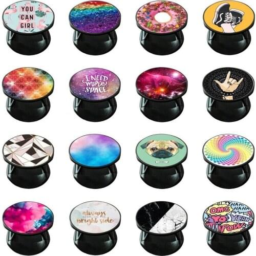 Universal Phone Stand Holder For Mobilephones Expanding Phone Grip Fashion Finger Ring Holders For Iphone 11 12 Pro Max