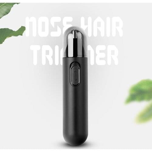 Portable Useful High-speed Rotations Electric Nose Hair Trimmer Convenient Nose Hair Shaver Multifunctional for Unisex