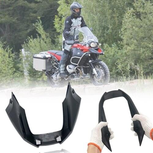 For BMW R1200GS R 1200 GS R1 200GS 2008 2009 2010 2011 2012 Motorcycle Front Beak Fairing Extension Wheel Extender Cover Black