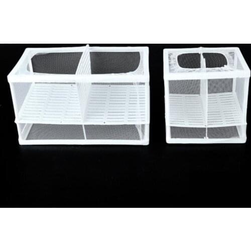High Quality Aquarium Accessories Nylon Plastic Fish Breeding Isolation Box Fish Tank Aquarium Breeder Hatching Incubator New