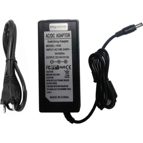 14V 5A 70W AC Adapter Charger 14V5A Monitor Switching Power Supply Infrared Ball Machine Power Supply