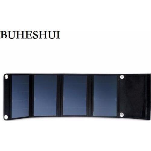 BUHESHUI 30W Solar Charger Dual USB Solar Panel Charger For Iphone Mobile Power Bank Battery Charger Sunpower Highg Quality