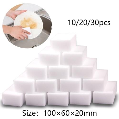 100*60*20mm Melamine Sponge Magic Sponge Eraser Melamine Sponge Cleaner Cleaning Sponge for Kitchen Bathroom Cleaning Tools