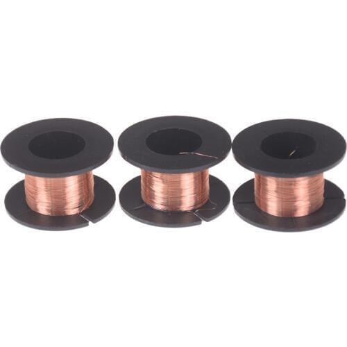 11 Meters DIY 0.1mm Diameter Wire Thin Copper Wire Rotor Enamelled Wire DIY Electromagnet Technology Making