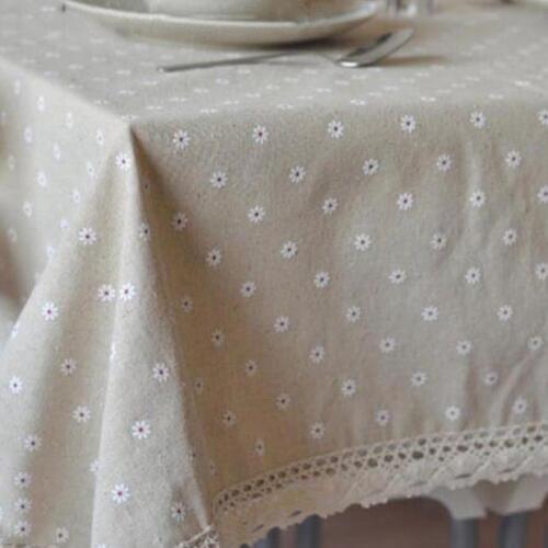 3 Styles Lace Linen Table Cloth Flower Cherry Country Style Multifunctional Tablecloths Table Cover Free Shipping ZB-16