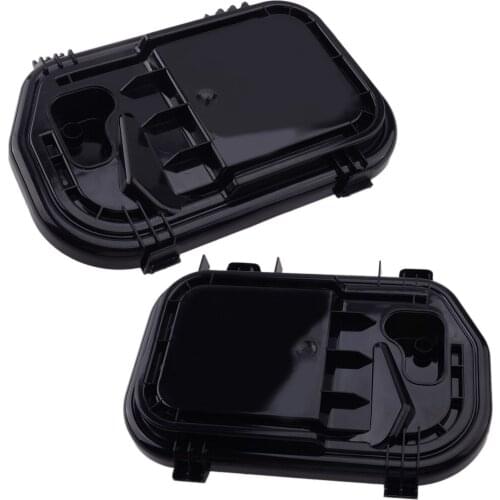 4F0941159 4F0941158 1 Pair Headlight Cover Protective Cap Plastic Fit For Audi A6 S6 RS6 C6 2005 2006 2007 2008 2009 2010 2011