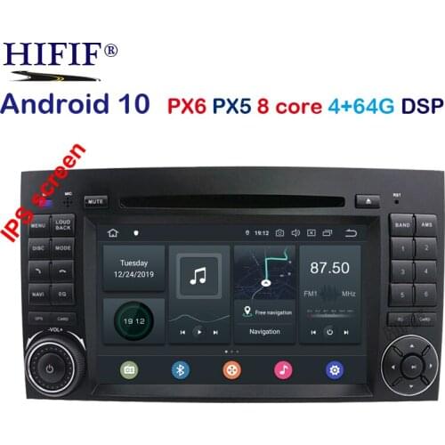 PX6 2 din Car Radio car dvd player DSP For Mercedes Benz B200 A B Class W169 W245 Viano Vito W639 Sprinter W906 Android 10.0 GPS