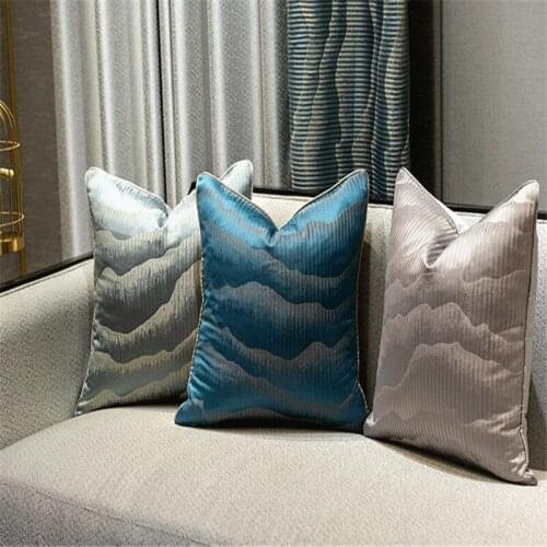 Free Shipping Entry Luxurious Waist Bloster Simple Artistic Cushion With Inner 50x50CM Throw Pillow Stain Chair Pad Decorate