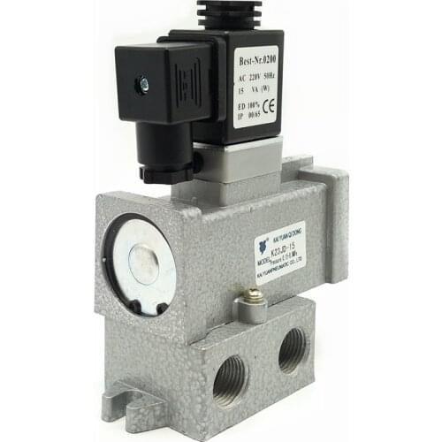 K23JD-15 Normally Closed G1/2'' Cut Off Valve AC220V Shut-off Valve