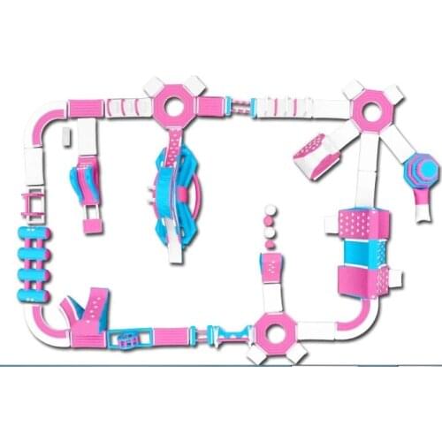 Hi Bouncia New Floating Inflatable Water Park For Lake / Aqua Inflatable Water Games Manufacturer