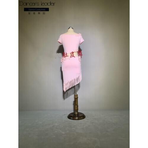 Belly dance costumes, oriental dance practice clothes, original design, nude powder suit customization