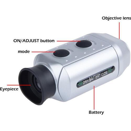 7x18 Golf Monocular Telescope Golf Electronic Distance Measuring Instrument Golf Range Finder