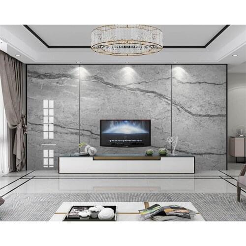 Обои 3d Custom photo wallpaper Light luxury high-grade gray stone slab bedroom wallpaper TV background wallpaper home decoration