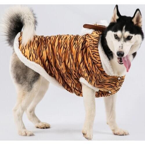 Big Dog Clothes Large Dog Clothing Winter Corgi Shiba Inu Samoyed Husky Labrador Golden Retriever Costume Warm Pet Coat Outfit