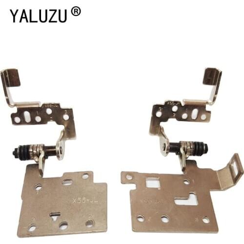 YALUZU 1 pair (Left & Right ) LCD Hinges For ASUS X55 X55V X55VD X55XI X55S X55A X55C X55U Notebook LCD Hinges Accessories