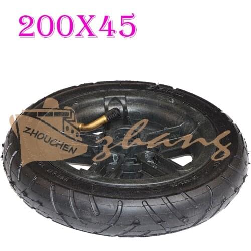 200x45 Wheel Tire for Etwow Electric Scooter 8 Inch 200x45 Inner Tube Outer Tire Wheel Universal 8X1 1/4 Wheel
