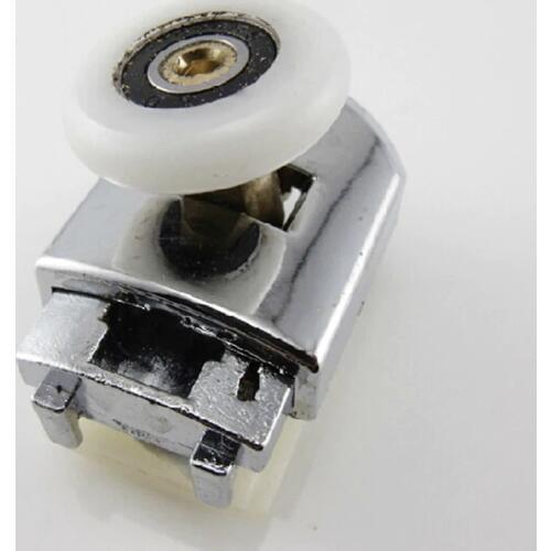 Brand New 10pieces Bath room parts pulley wheel shower room pulley roller sheave for shift door pulley copper+nylon
