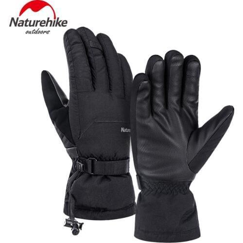 Naturehike New Waterproof Duck Down Gloves Winter Outdoor Camping Skiing Thicken Gloves