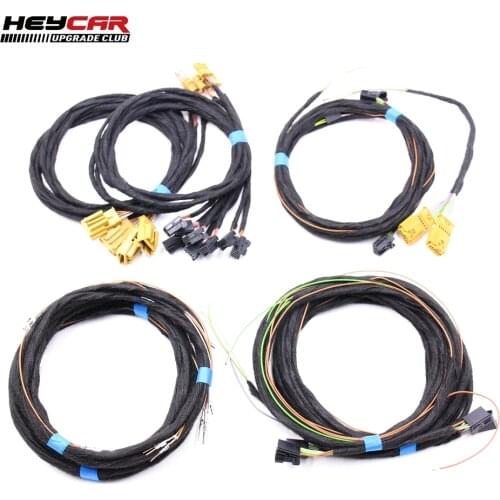 32 Colors 20 lights Interior Door Dash Environment Ambient Light Cable Wiring Harness For Audi A4 B9 8W