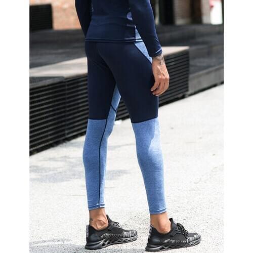 Winter Mens Tight Trousers Pro Sports Running Training Camouflage Pants Quick-Drying High-Elastic Fitness Male Leggings Pants