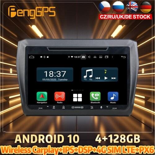 128G Android10 PX6 DSP For SUZUKI Swift 2018 2019 Car DVD GPS Navigation Auto Radio Stereo Video Multifunction CarPlay HeadUnit