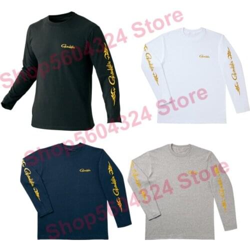 2021 GAMAKATSU Long Sleeve Fishing Clothes Anti-UV Sun Breathable Quick Dry Fishing Jersey Summer Fishing Clothing Sweatshirt