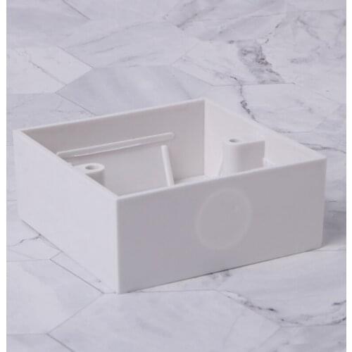 86 X 86mm Waterproof Wall Plate Junction Box Back Plate Box Outer Side Back Box