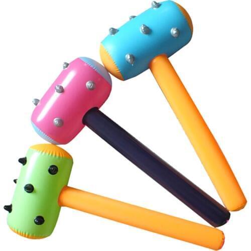 Children Inflatable Spike Hammers Inflatable Stick Children Outdoor Sport Toys Hammer Globos Children Balloons Inflatable Toys