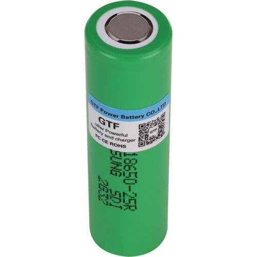 GTF 100% Original HG2 3.7V 2500mah INR1865025R 18650 Battery Li-ion Rechargeable Battery flashlight battery Lighting Tools