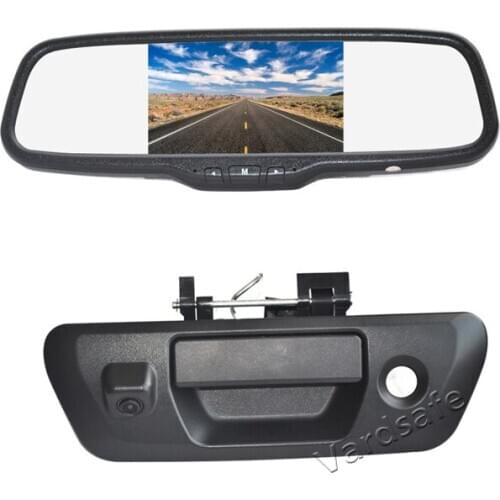 Vardsafe VS290C Reversing Camera & Clip-on Mirror Monitor Display for Nissan NP300 Navara D23 (2015-Present)