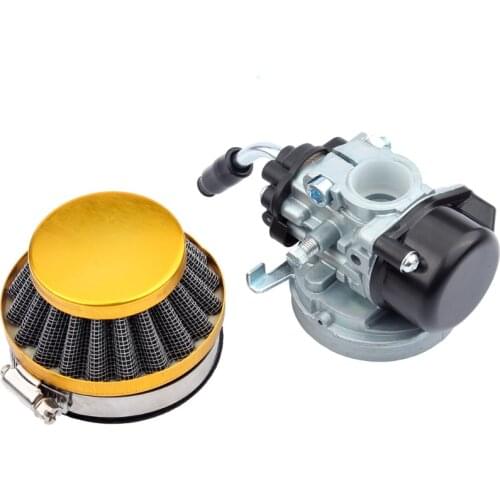 Motorcycle Carburetor Carb Assembly For 49cc 50cc 80cc two stroke engine Moped Scooter Mini Moto Pit Dirt Bike With Air Filter