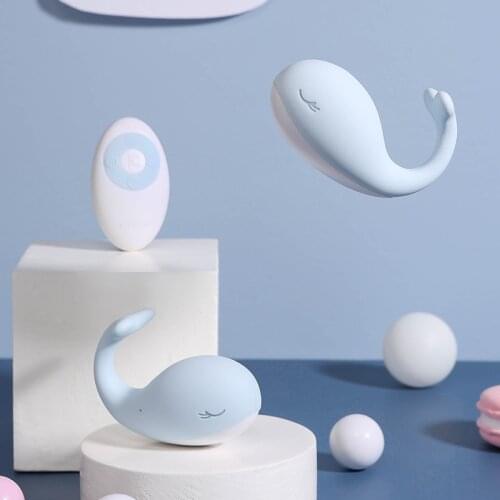 Kistoy Young Doris Whale Jumping Egg G-Spot Stimulation Orgasm Vibrator Remote Control Invisible Wear Low Noise Massager
