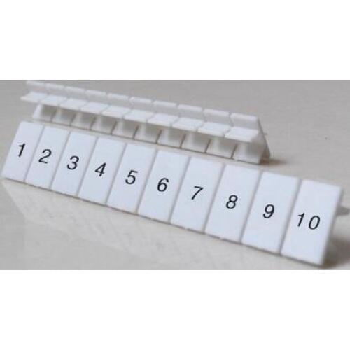 UK2.5B UK2.5 UK5N Din Rail Terminal Blocks Maker Strips Label