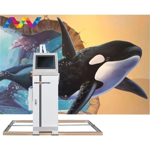 3D Wall Printer Machine Price for Printing Drawings on Walls Indoor Outdoor Vertical Digital Varnish Inkjet Wall Printing