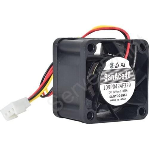 New For 109P0424F329 24V 0.055A Authentic 4CM Server Fan