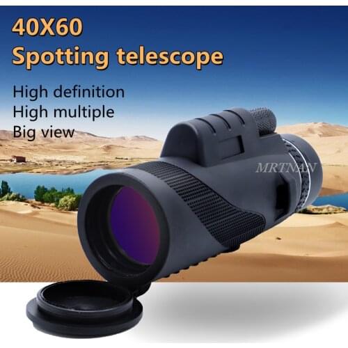 40X60 night vision HD optical binoculars waterproof ultra-clear outdoor hunting binoculars monocular powerful outdoor binoculars