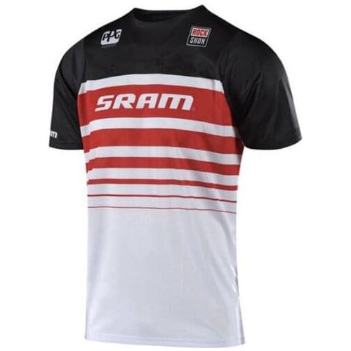 Wholesale motorcycle Jersey FOR Skyline Air MTB DH MX Bicycle Cycling Bike downhill fit SRAM Jersey Fast Dry Smooth H