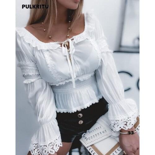 Pulkritu Lace Blouses
