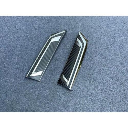 Front Center Mesh Grille Cover Radiator Strip Trim Decoration car Accessories Mesh strip For Toyota RAV4 2019 2020