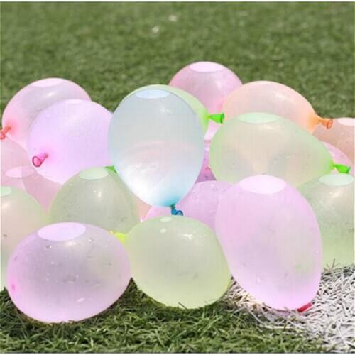 10pcs Water Balloon Inflatable Toys Outdoor Toys Water Summer Toy Beach Lawn Ball Toys Children Environmental Protection
