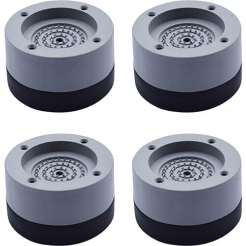 4Pcs Anti Vibration Feet Pads Washing Machine Rubber Mat Anti-Vibration Pad Dryer Universal Fixed Non-Slip Pad
