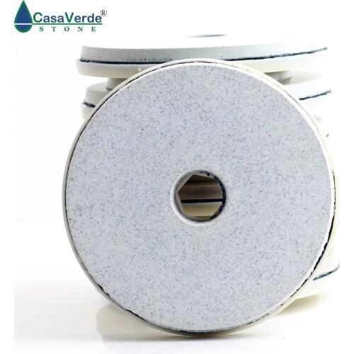 DC-WEGPP02 diamond 5 inch 125mm snail lock diamond edge polishing pads for granite and marble