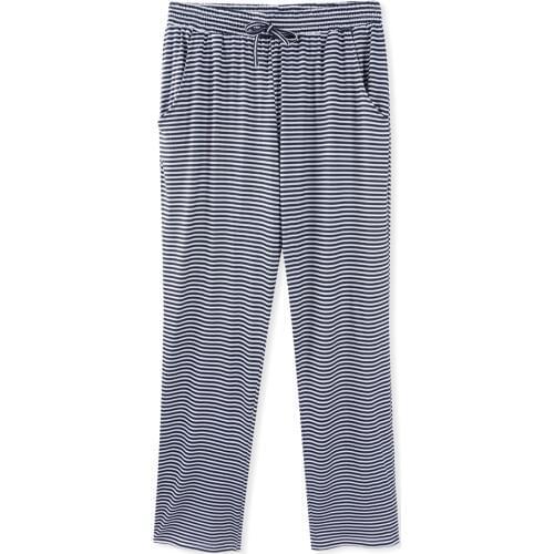 Neatie kiddie Stripe Home Sleep Nightwear Street Pants Women Bottoms Spring Autumn Drawstring Full Length Loose Casual Trousers