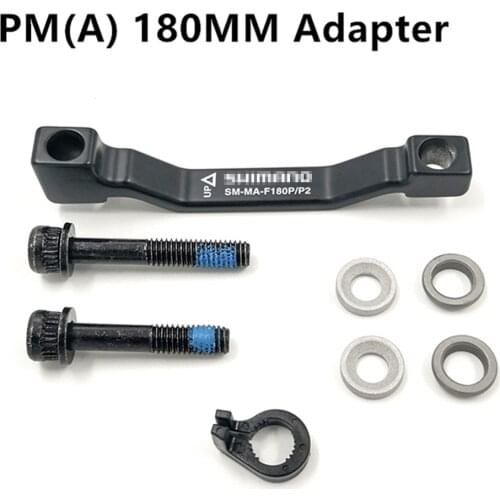 SM MAbrake disc PM ONE column brake disc brake pads F180P / P2 Post Mount Disc Brake Adapter (Front) (180mm) (P / P) 7 in