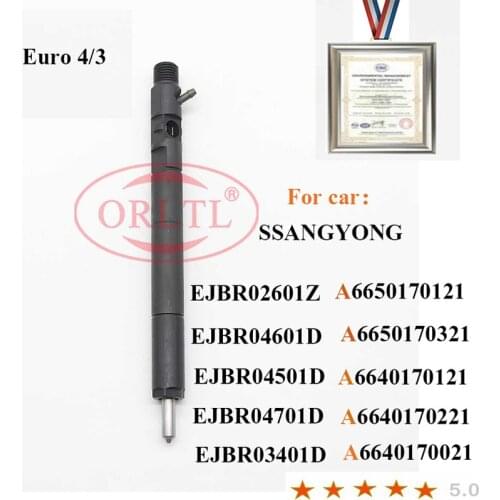 ORLTL EJBR04501D EJBR04701D EJBR02601Z EJBR04601D EJBR03401D EJBR03301D Injector Nozzle for Deiphi SSANGYONG Euro 3 Euro 4