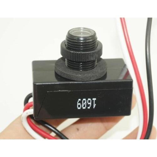 Photocell Dusk to Dawn Flush Mount Photo Control Eye for Christmas Fairy Light