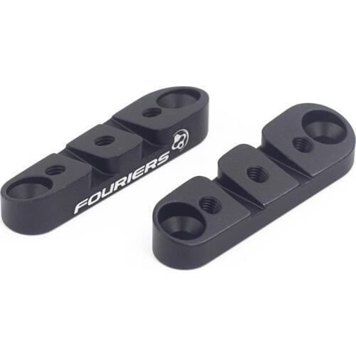 Fouriers Alloy TT Handlebar Spacer Extender Stack Height Stackers For Triathlon PLASMA Rest Bar 10 15 Degrees