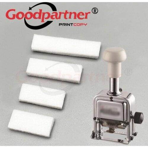 Goodpartner Parts Numbering Machine Refill Ink Felt Pad Sponge 3 5 6 7 8 9 10 12 13 15 Digits