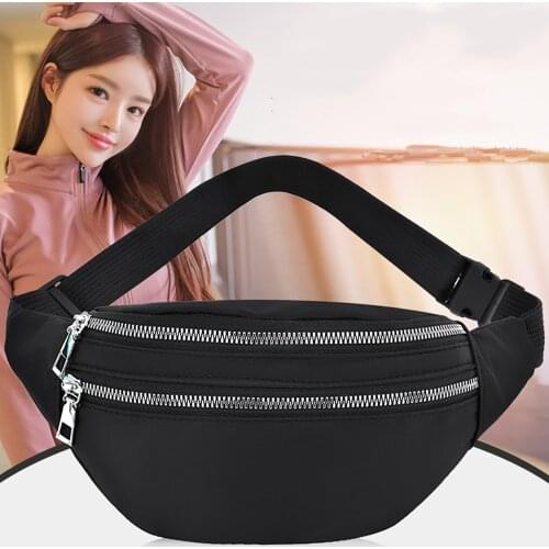 IKE MARTI Waist Pack Women Fashion Waist Pack Casual Crossbody Chest Bags Unisex Hip Bum Bag Travel Belt Bag Sport Purse Pocket